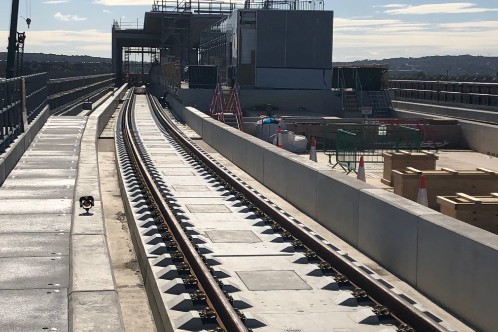 Innovative slab track D&B in the UK - Rhomberg Sersa Rail Group