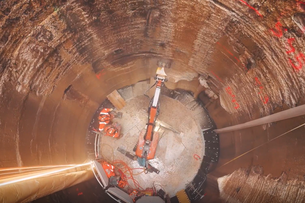 Sanierung des Lüftungsschachts im Hauenstein-Basistunnel_1