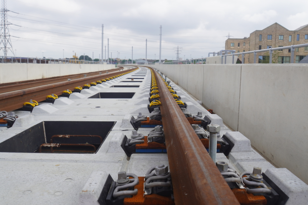 Innovative slab track D&B in the UK - Rhomberg Sersa Rail Group