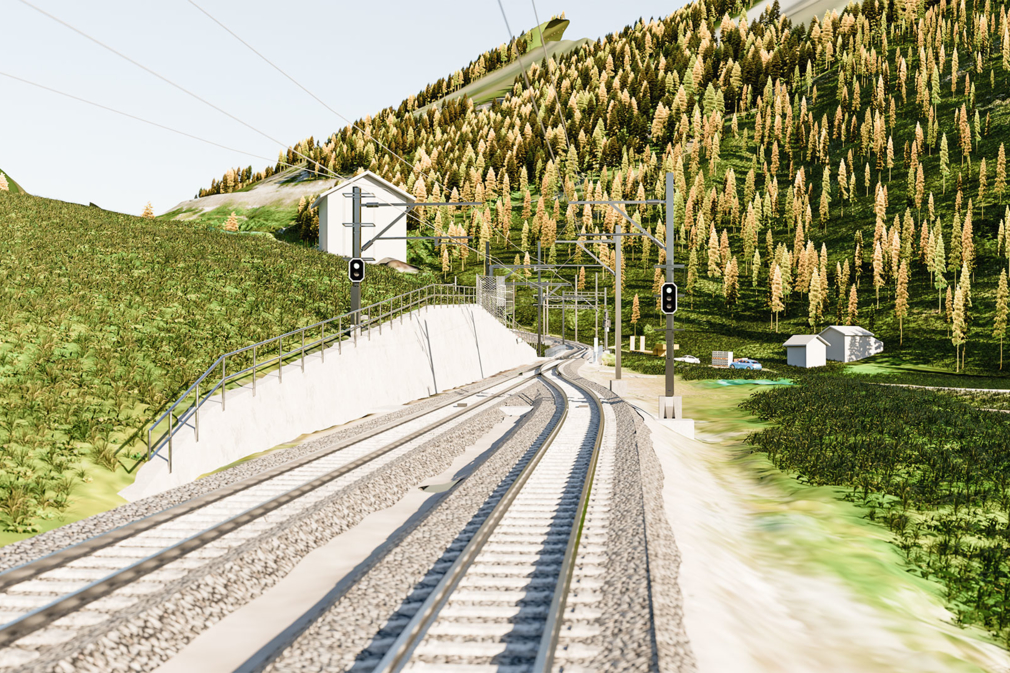 Bestandsmodellierung-DRS-Mattertaltunnel-Gleis