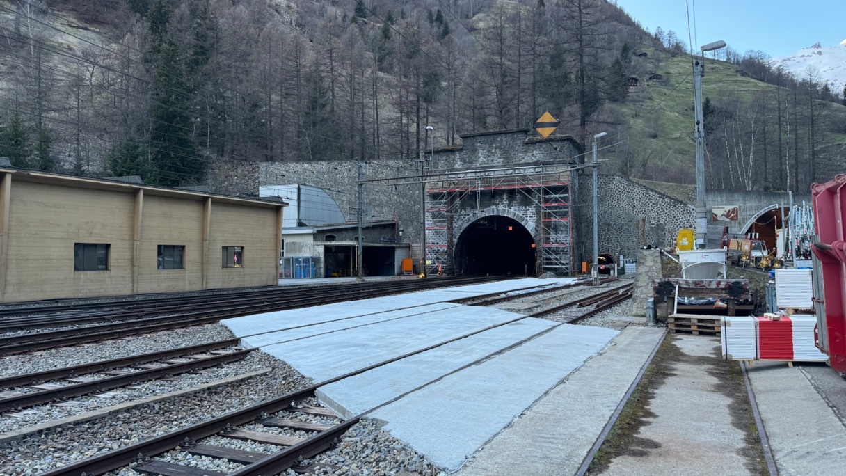 Lötschberg Summit Tunnel - Rhomberg Sersa Rail Group