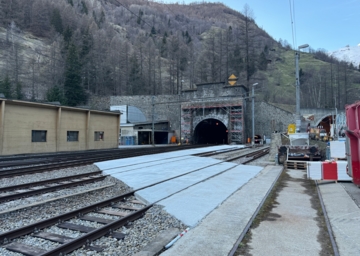 Loetschberg-Basistunnel (1) Loetschberg-Basistunnel (1)