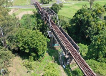 Structures work at Kyogle Structures work at Kyogle