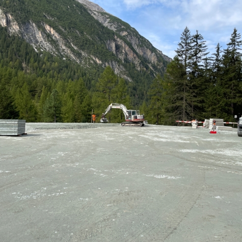 Touatunnel-Work at the installation site