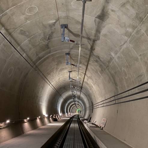 Koralmtunnel-Stromschiene